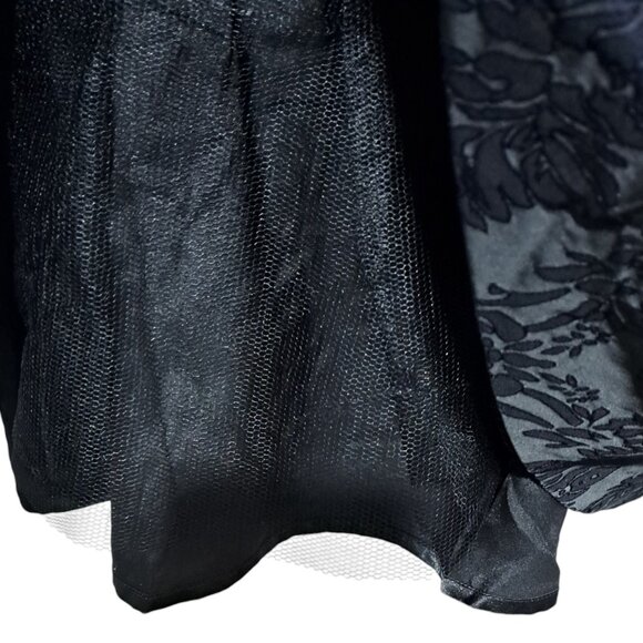 City Chic Ornate Dress - Black and Navy Size 18/M NWT - Picture 13 of 15